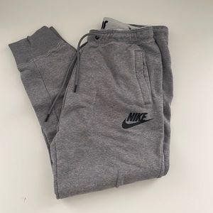 nike grey sweatpants